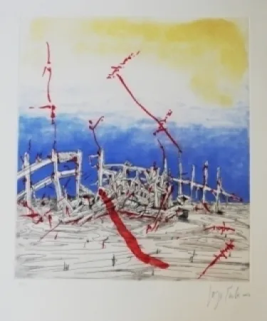 Aguafuerte Y Aguatinta Tacla - La memoria