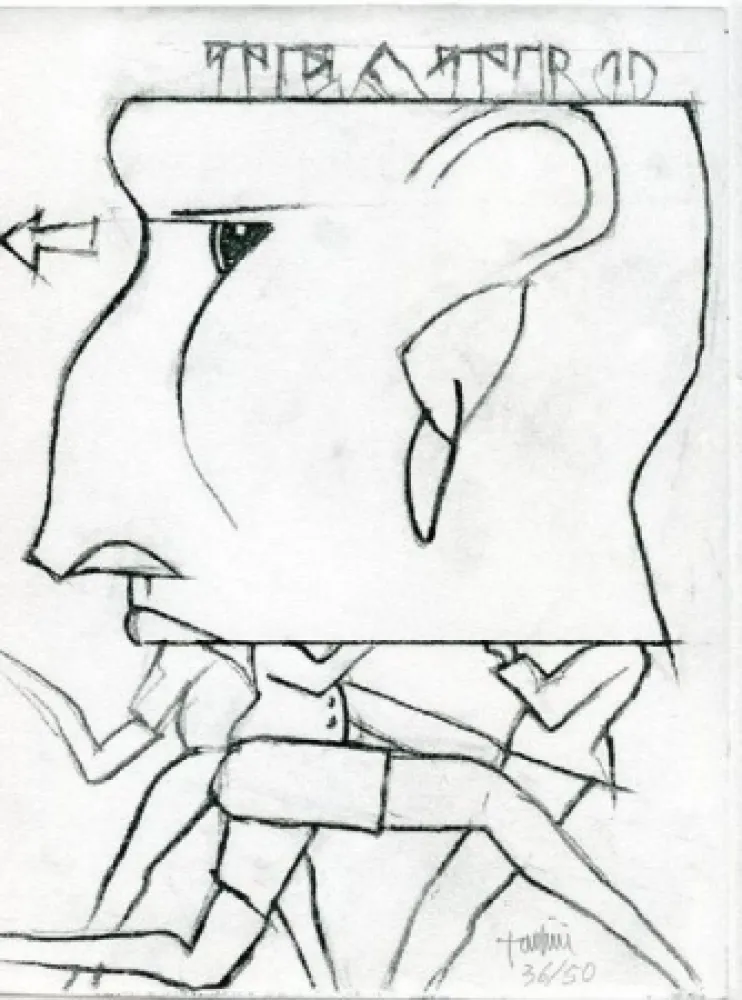 Aguafuerte Tadini - Senza titolo