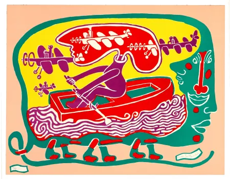 Litografía Taillandier - Sans tire