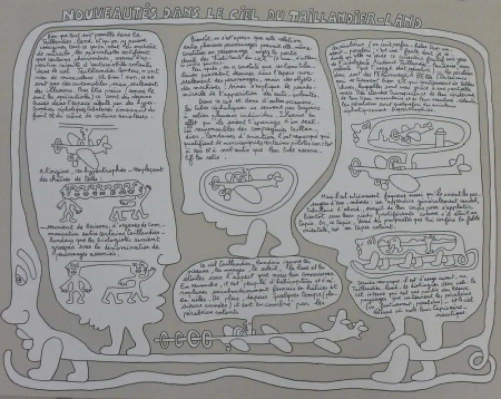 Litografía Taillandier - Taillandier Land