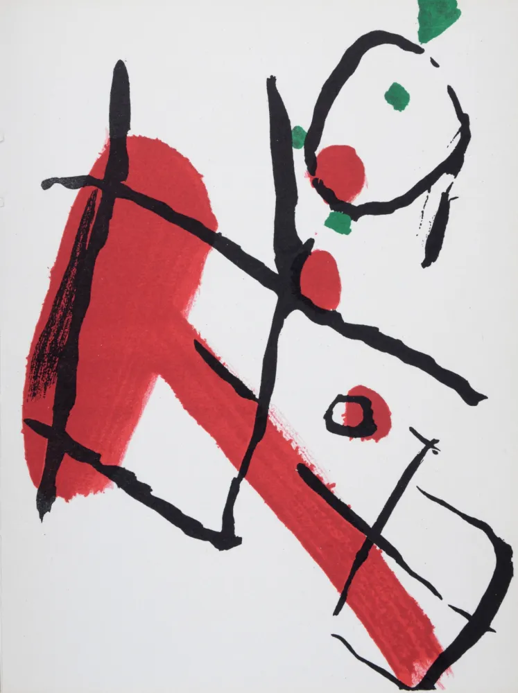 Litografía Tal Coat - Composition, 1966