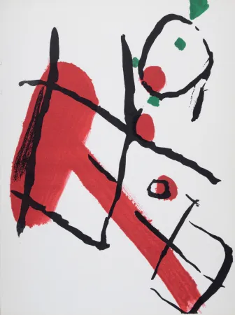 Litografía Tal Coat - Composition, 1966