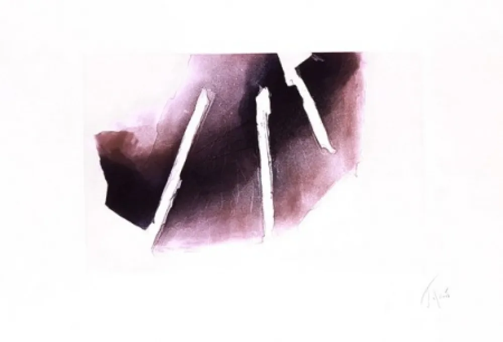 Aguatinta Tal Coat - Et la nuit vient