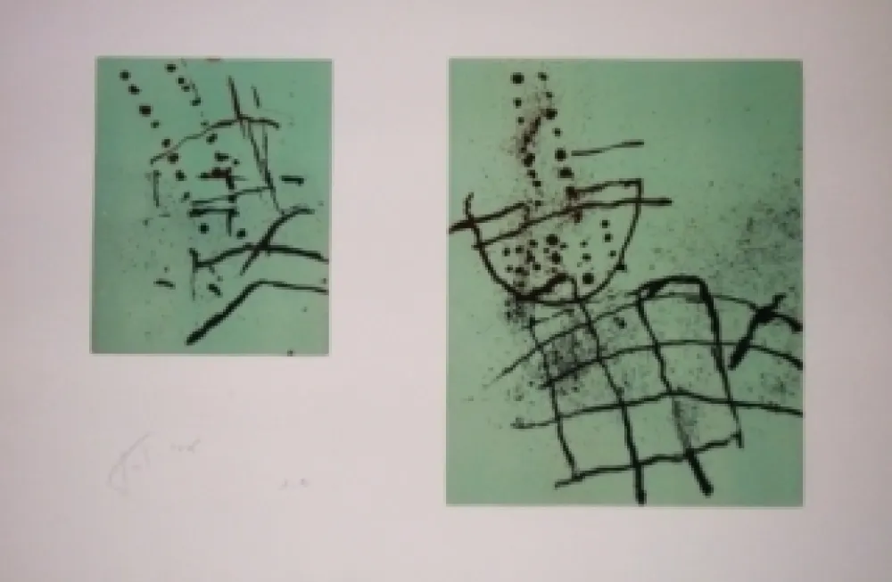 Aguafuerte Y Aguatinta Tal Coat - Piège