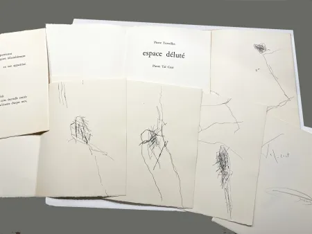 Libro Ilustrado Tal Coat - Pierre Torreilles : ESPACE DÉLUTÉ. 7 gravures originales de Pierre Tal Coat.