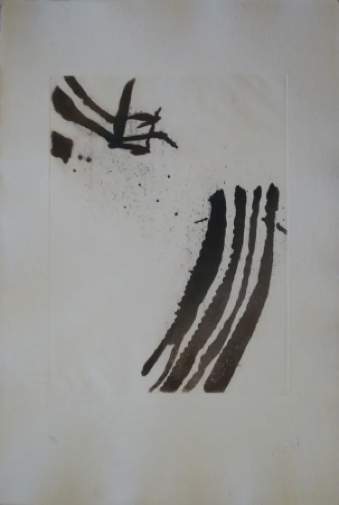 Aguafuerte Y Aguatinta Tal Coat - Planche de l'almanach