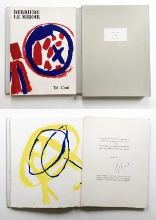 Libro Ilustrado Tal Coat - TAL COAT. DERRIÈRE LE MIROIR N° 131. Mai 1962. TIRAGE DE LUXE SIGNÉ.