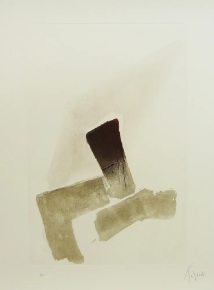 Aguafuerte Y Aguatinta Tal Coat - Telle la hache