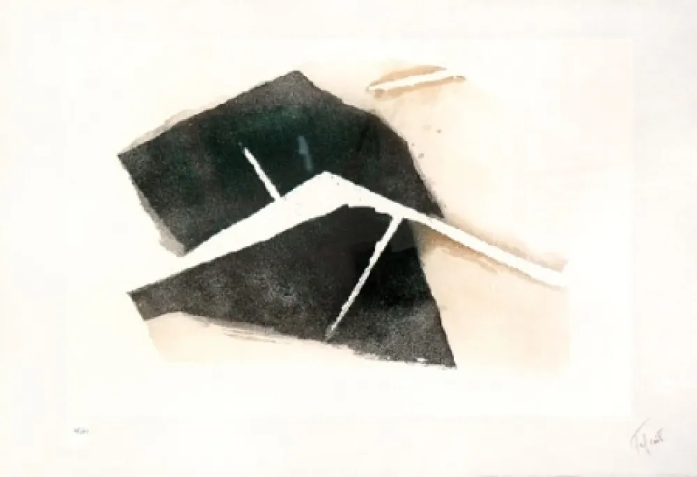 Aguafuerte Y Aguatinta Tal Coat - Terres abreuvées