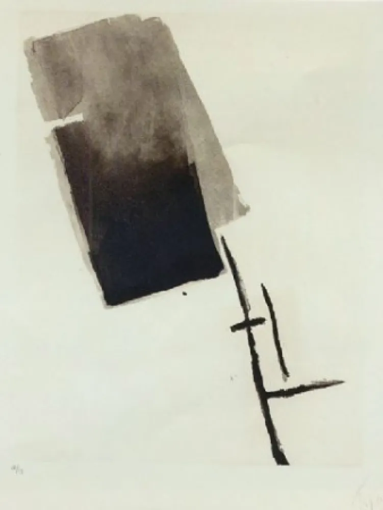 Aguatinta Tal Coat - Tranchant