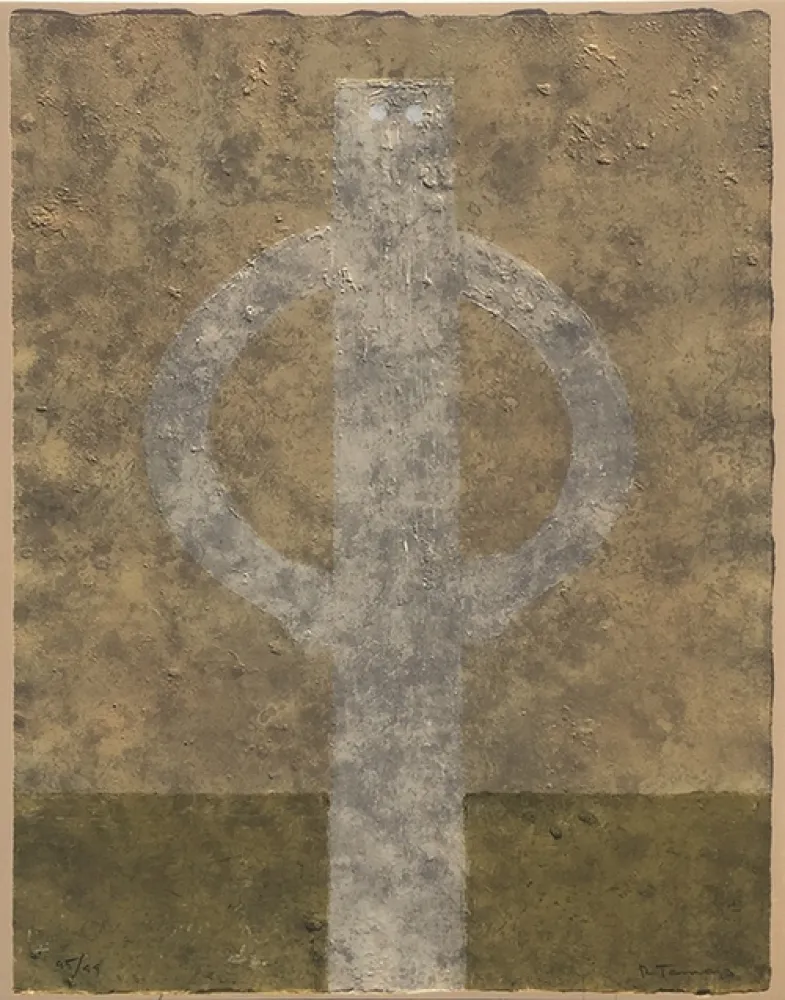 Aguafuerte Y Aguatinta Tamayo - Figura en Jarras