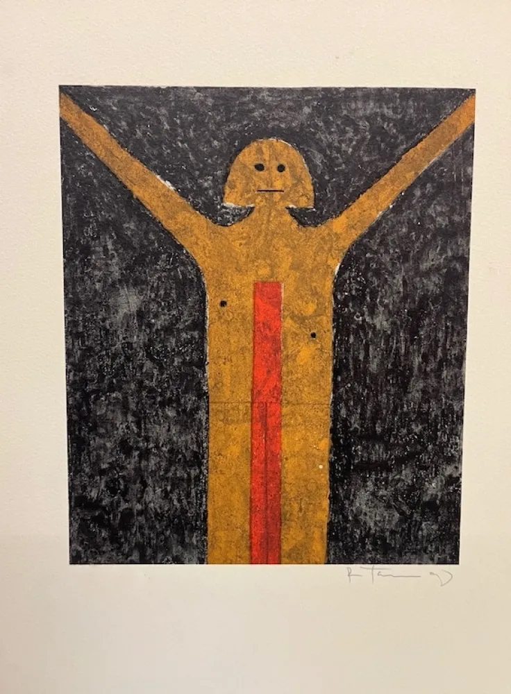 Aguafuerte Tamayo - Hombre