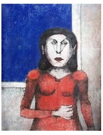 Serigrafía Tamayo - Mujer Enojada 