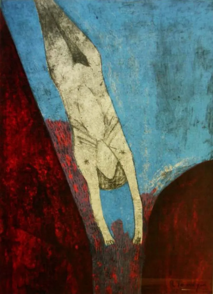 Litografía Tamayo - UNTITLED (FROM LOS SIGNOS EXISTEN)