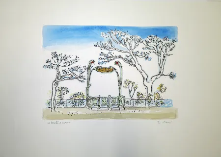 Aguafuerte Tamburi - Metropolitana