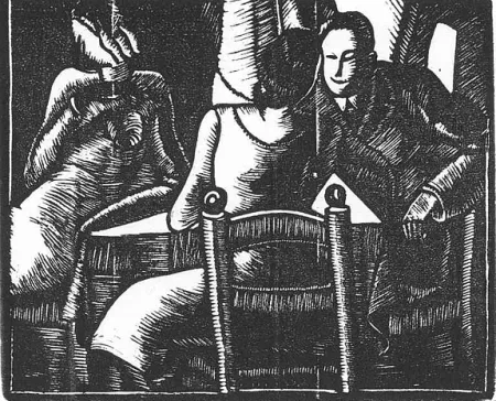 Grabado En Madera Tamburi - Orfeo Tamburi