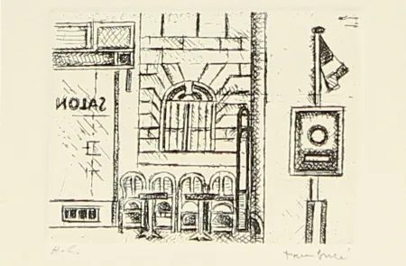 Grabado Tamburi - SENZA TITOLO