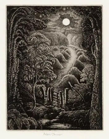 Grabado Tanner - Full Moon