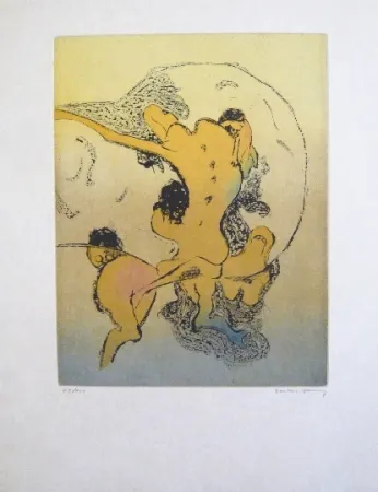 Aguafuerte Y Aguatinta Tanning - Composition 4