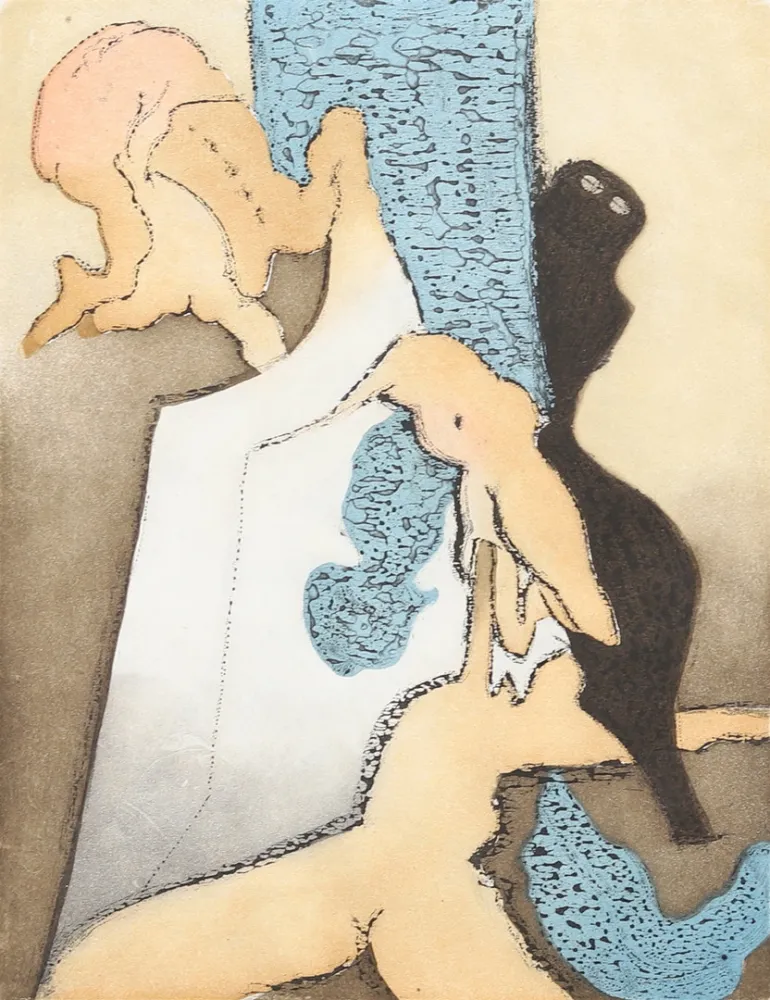 Aguafuerte Y Aguatinta Tanning - En Chair et En Or