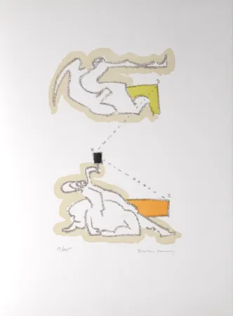 Litografía Tanning - Le geste, 1978 - Hand-signed