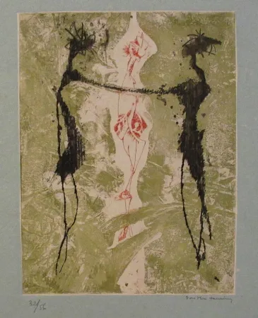 Aguafuerte Y Aguatinta Tanning - Nuage