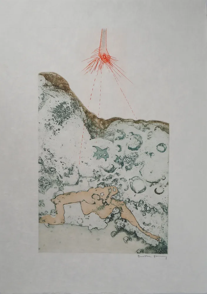 Grabado Tanning - Rayons du soleil,