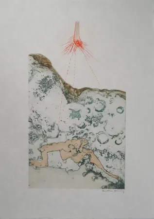 Grabado Tanning - Rayons du soleil,