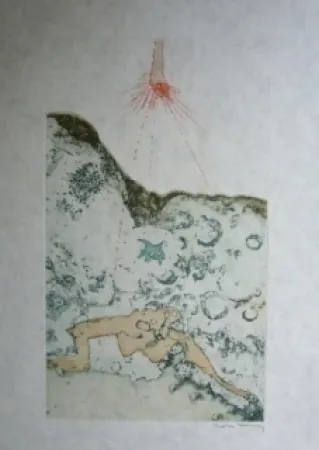 Aguatinta Tanning - Sans titre