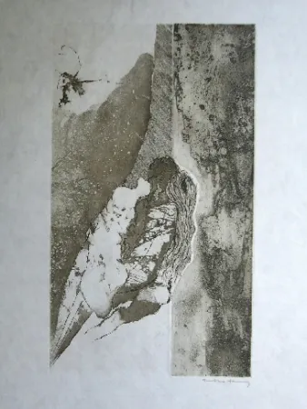 Aguatinta Tanning - Sans titre