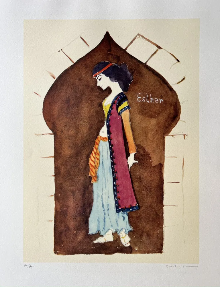 Litografía Tanning - Untitled 