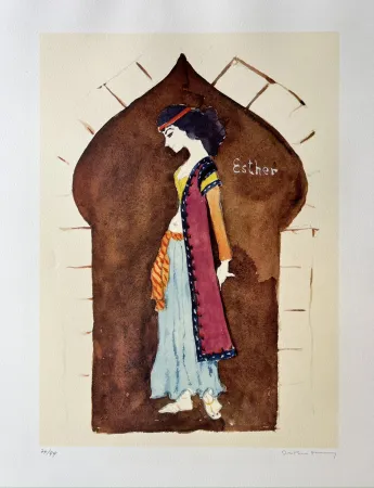 Litografía Tanning - Untitled 