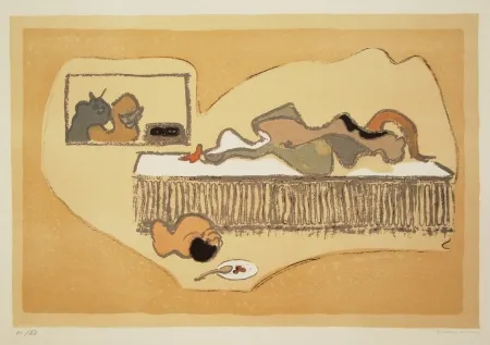 Litografía Tanning - Witnesses