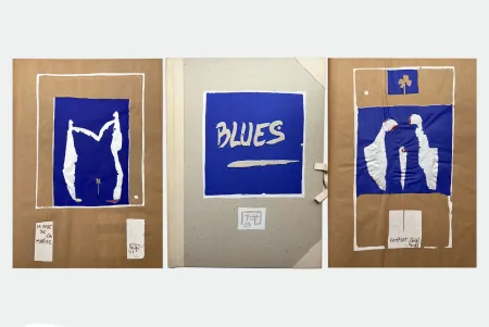 Libro Ilustrado Tanquerel - BLUES. 22 sérigraphies originales (album 1989)