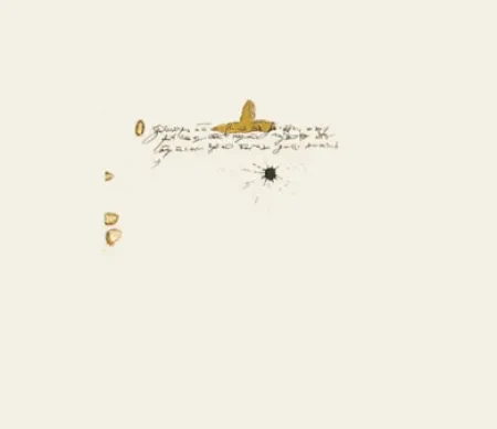 Grabado Tàpies - Aparicions 4