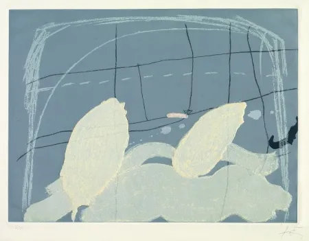 Aguafuerte Tàpies - Aparicions 5