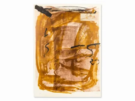 Litografía Tàpies - Apparations