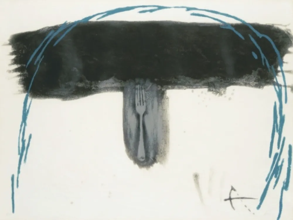 Grabado Tàpies - 