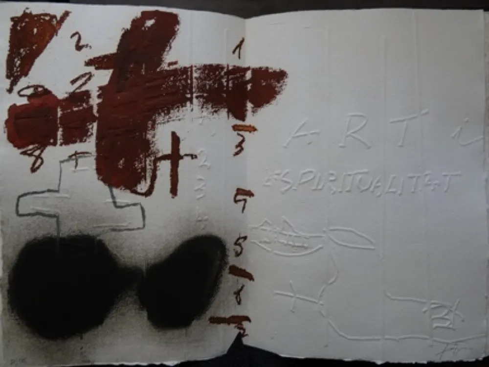 Libro Ilustrado Tàpies - Art i espiritualitat