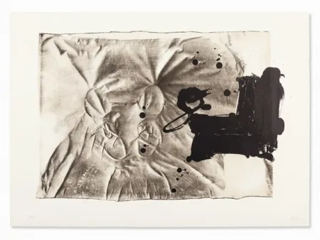 Litografía Tàpies - Chaussure sur chaise