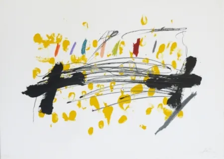 Litografía Tàpies - CLAU 15
