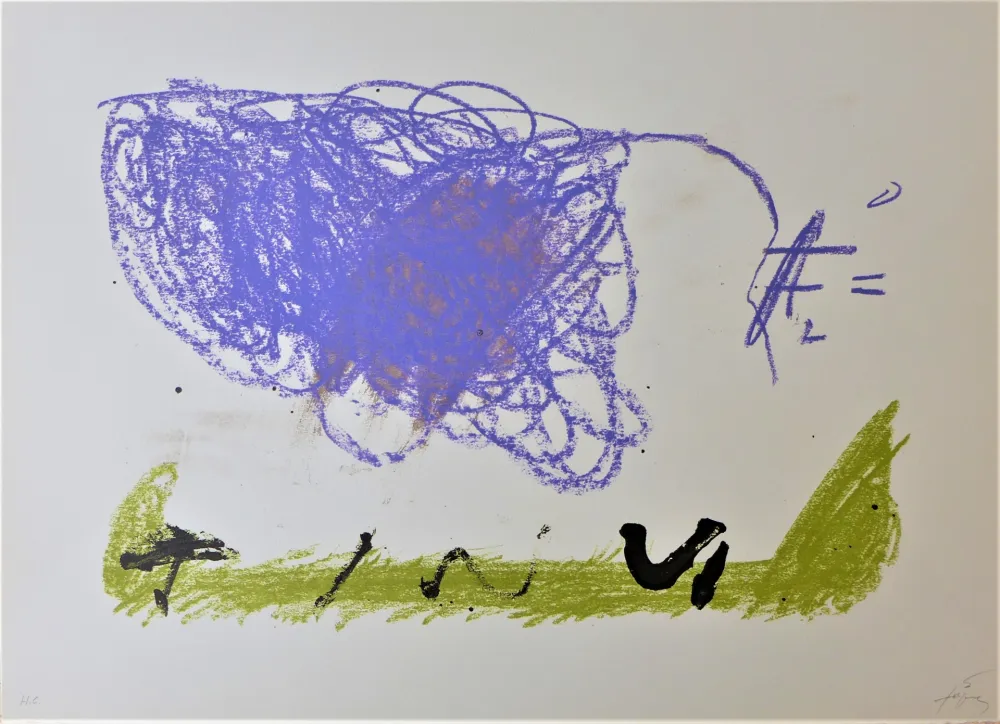 Litografía Tàpies - Clau 16