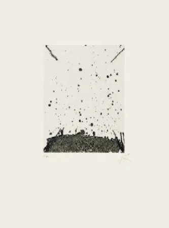 Litografía Tàpies - Clau 19