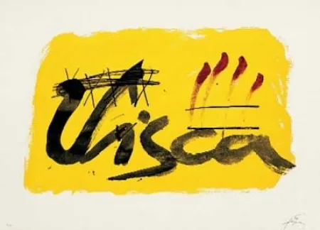 Litografía Tàpies - Clau 8