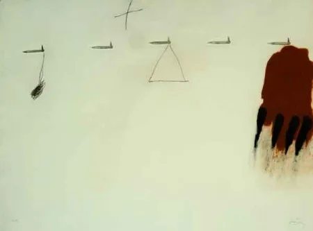 Aguafuerte Tàpies - CLAUS I DITADES