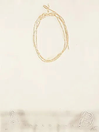 Grabado Tàpies - Cordill