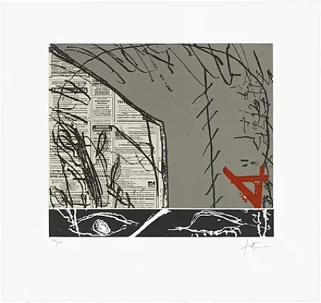 Aguafuerte Y Aguatinta Tàpies - Cosit