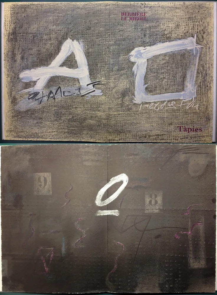 Libro Ilustrado Tàpies - DERRIÈRE LE MIROIR N° 234. TAPIES. Mai 1979.