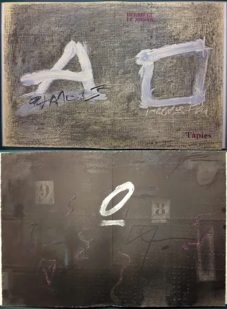 Libro Ilustrado Tàpies - DERRIÈRE LE MIROIR N° 234. TAPIES. Mai 1979.