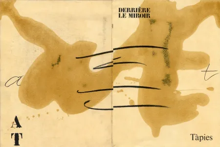 Libro Ilustrado Tàpies - DERRIÈRE LE MIROIR N° 253. TAPIES. Juin 1982.